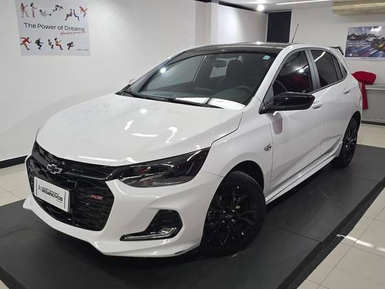 CHEVROLET ONIX 1.0 TURBO FLEX RS AUTOMÁTICO CHEVROLET ONIX 1.0 TURBO FLEX RS AUTOMÁTICO